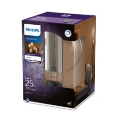 Philips Giant Globe Smoky LED-Lampe E27 6,5W -Beleuchtung Rabatte 7532104 3
