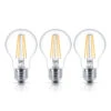 Philips LED-Lampe Classic E27 A60 7W 827 Klar 3er 2 Philips LED-Lampe Classic E27 A60 7W 827 Klar 3er -Beleuchtung Rabatte 7532214