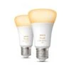 Philips Hue White Ambiance E27 6W, 2er-Set -Beleuchtung Rabatte 7534127