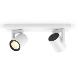 Philips Hue Argenta LED-Spot Zweiflammig Weiß -Beleuchtung Rabatte 7534143 2