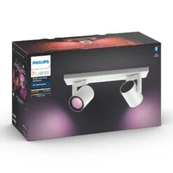 Philips Hue Argenta LED-Spot Zweiflammig Weiß -Beleuchtung Rabatte 7534143 4