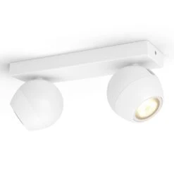 Philips Hue Buckram 2-flammig Dimmschalter Weiß -Beleuchtung Rabatte 7534225 2
