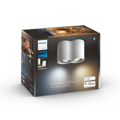 Philips Hue White Ambiance Pillar Spot 2fl. Weiß -Beleuchtung Rabatte 7534239 6