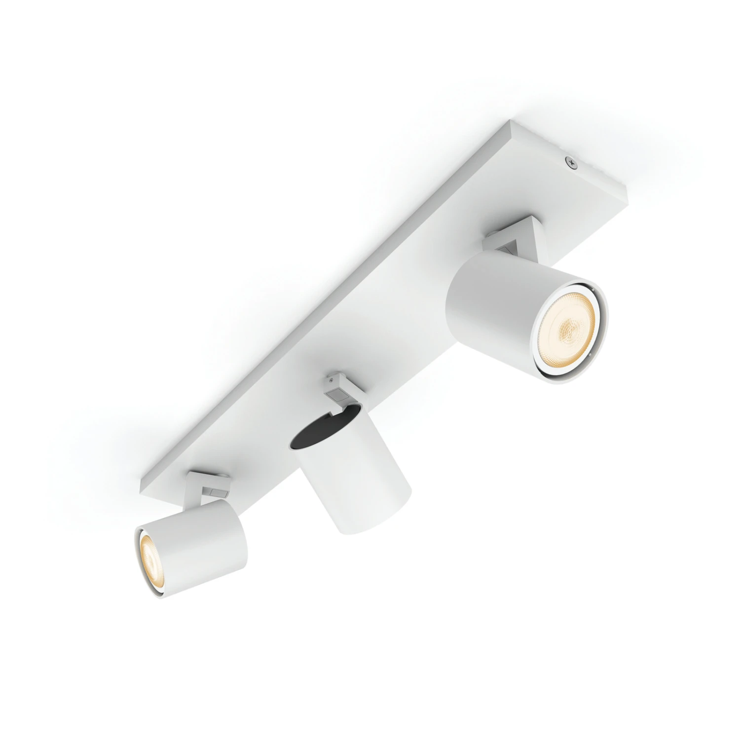 Philips Hue Runner 3er Spot Weiß Mit Dimmschalter 6 Philips Hue Runner 3er Spot Weiß Mit Dimmschalter – Bild 4