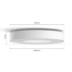 Philips Hue Xamento LED-Deckenleuchte Weiß 42,5cm -Beleuchtung Rabatte 7534309 6