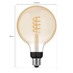 Philips Hue E27 7W LED-Lampe Giant Globe Filament 17 Philips Hue E27 7W LED-Lampe Giant Globe Filament -Beleuchtung Rabatte 7534338 7