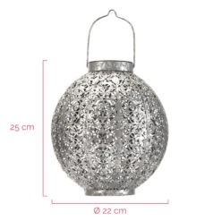 Pauleen Sunshine Aura LED-Solar-Laterne In Silber 12 Pauleen Sunshine Aura LED-Solar-Laterne In Silber -Beleuchtung Rabatte 7602532 3