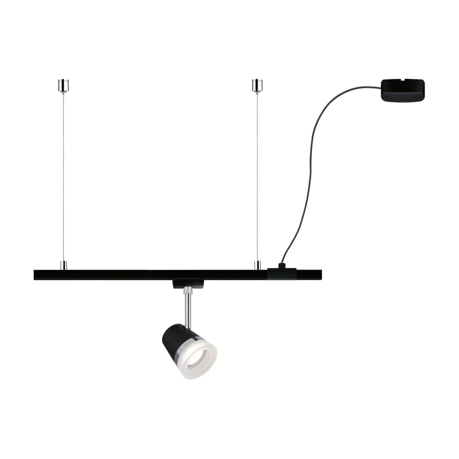 Paulmann URail ZigBee Kabeleinspeiser Schwarz Matt 4 Paulmann URail ZigBee Kabeleinspeiser Schwarz Matt – Bild 2