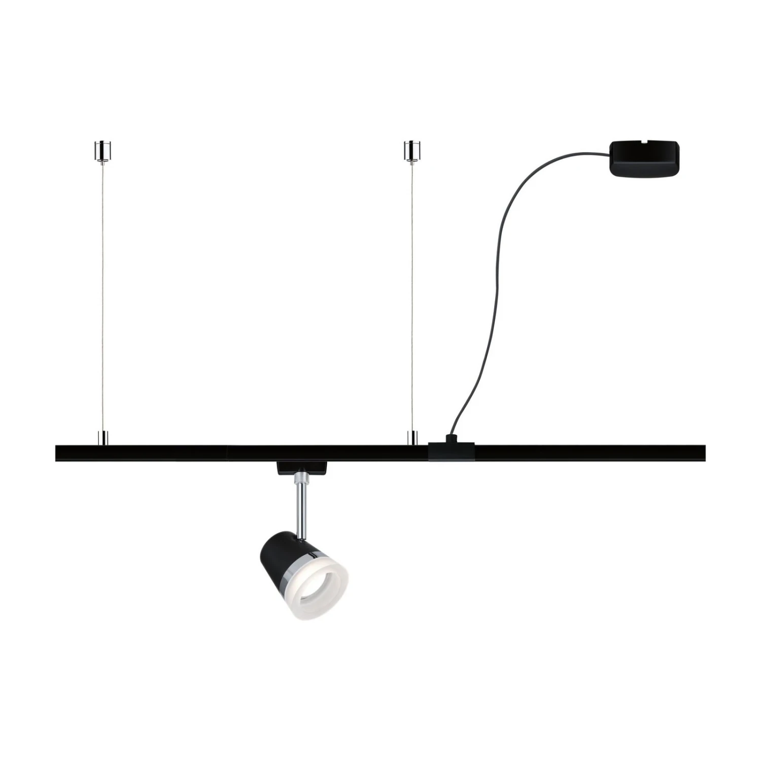 Paulmann URail ZigBee Kabeleinspeiser Schwarz Matt 5 Paulmann URail ZigBee Kabeleinspeiser Schwarz Matt – Bild 3