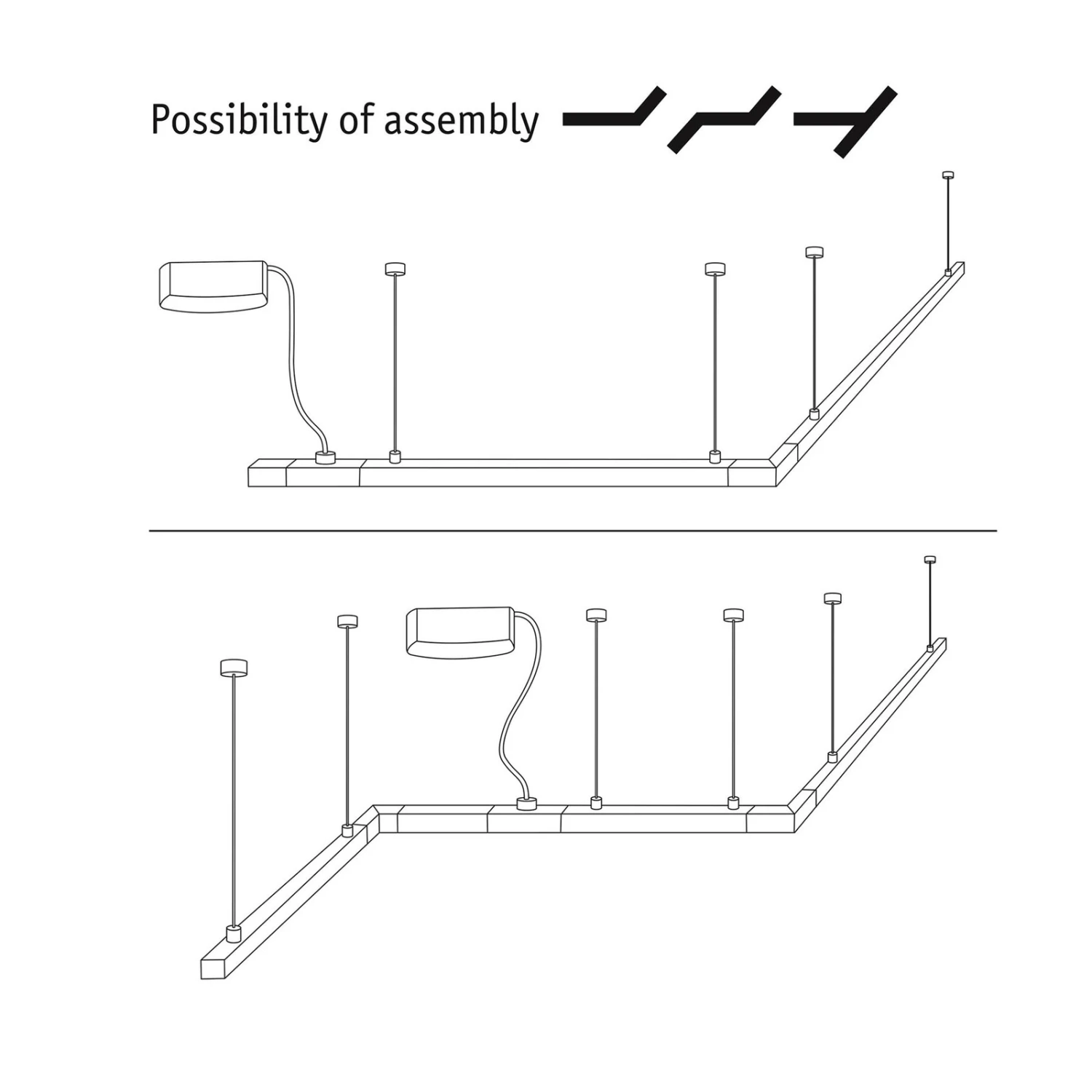 Paulmann URail ZigBee Kabeleinspeiser Schwarz Matt 7 Paulmann URail ZigBee Kabeleinspeiser Schwarz Matt – Bild 5