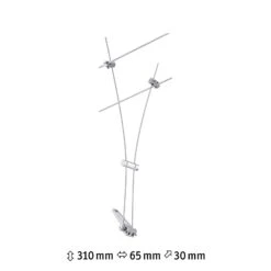 Paulmann Comet Einzelspot Für Seilsystem, Chrom 9 Paulmann Comet Einzelspot Für Seilsystem, Chrom -Beleuchtung Rabatte 7602735 2