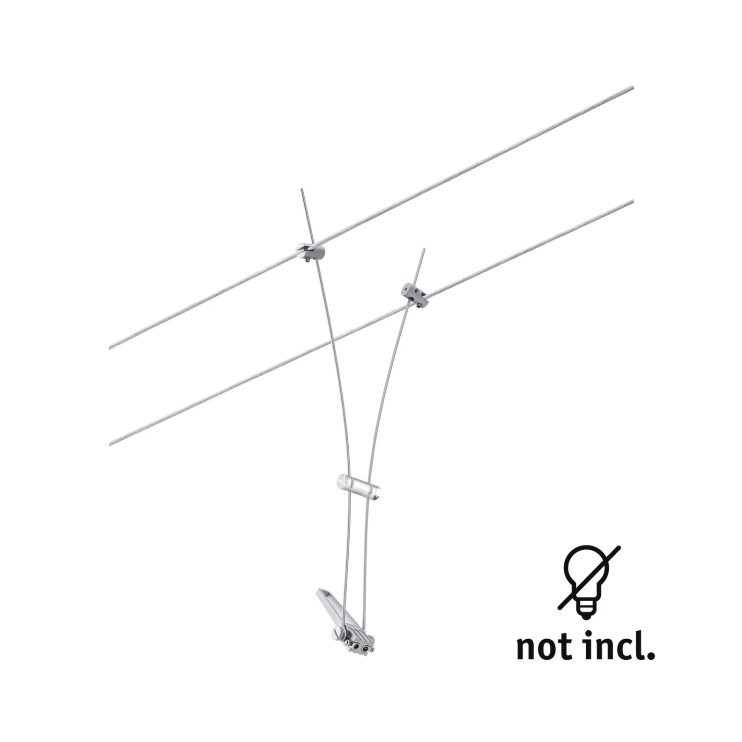 Paulmann Comet Einzelspot Für Seilsystem, Chrom 7 Paulmann Comet Einzelspot Für Seilsystem, Chrom – Bild 5