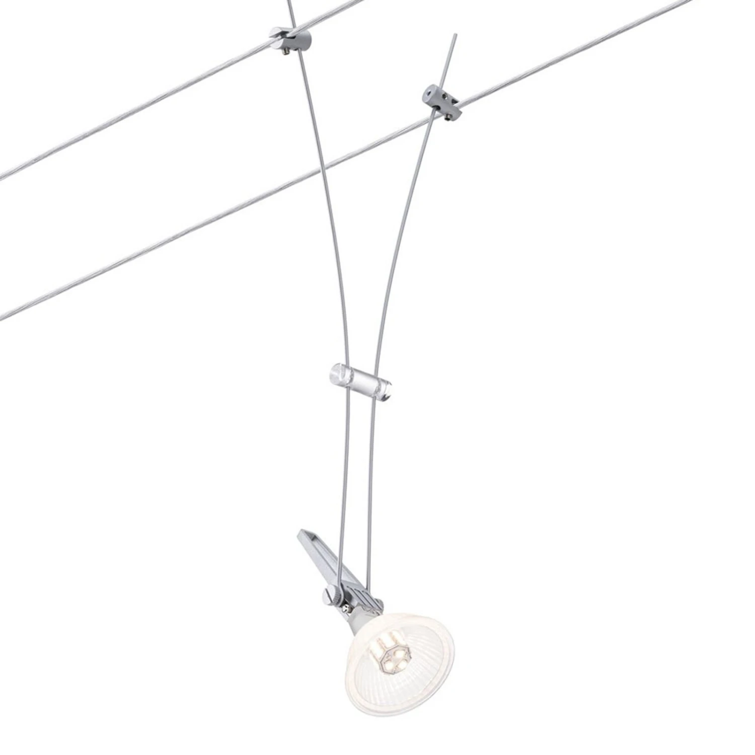 Paulmann Comet Einzelspot Für Seilsystem, Chrom 3 Paulmann Comet Einzelspot Für Seilsystem, Chrom