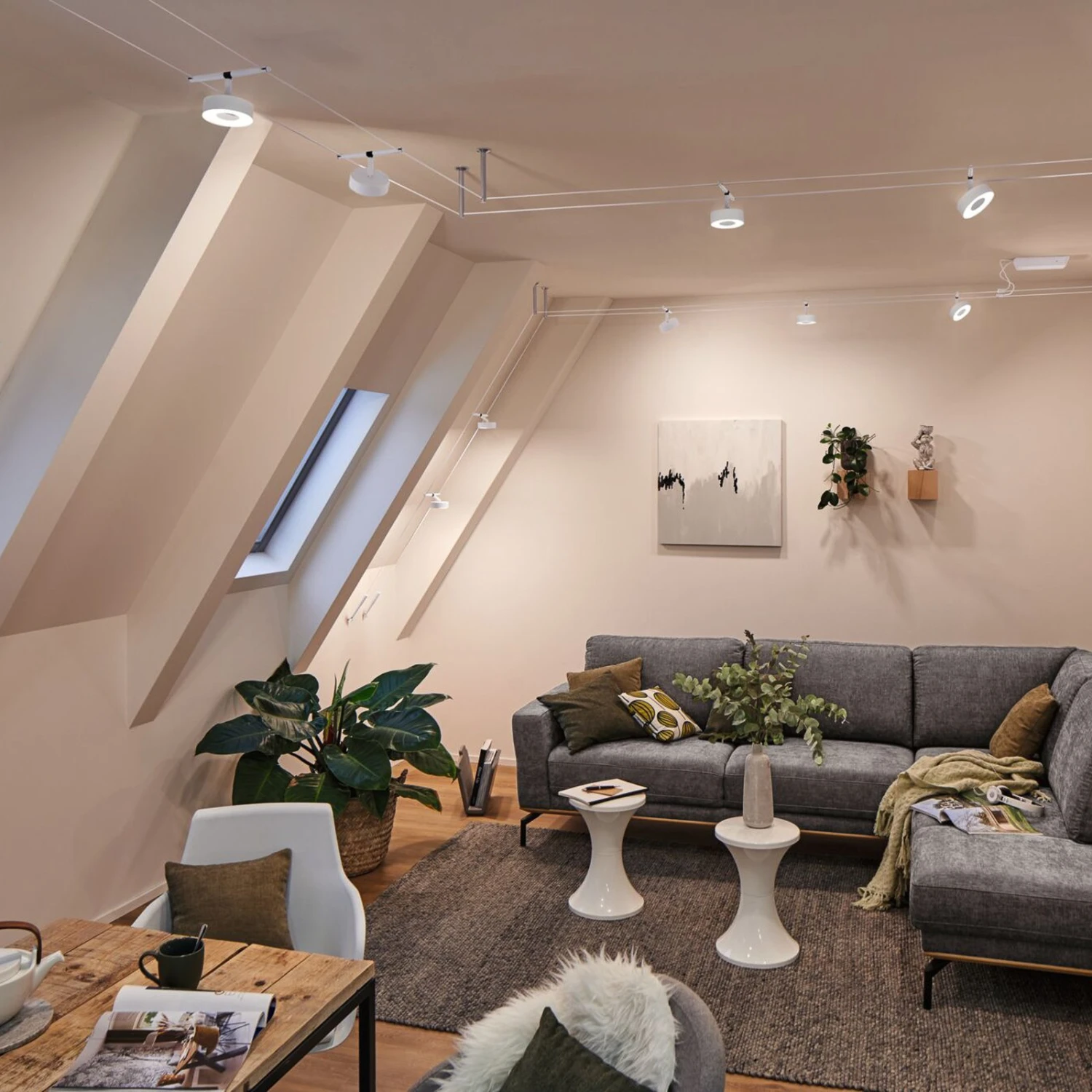 Paulmann Circle LED-Seilsystem 5fl. Weiß Matt 11 Paulmann Circle LED-Seilsystem 5fl. Weiß Matt – Bild 9