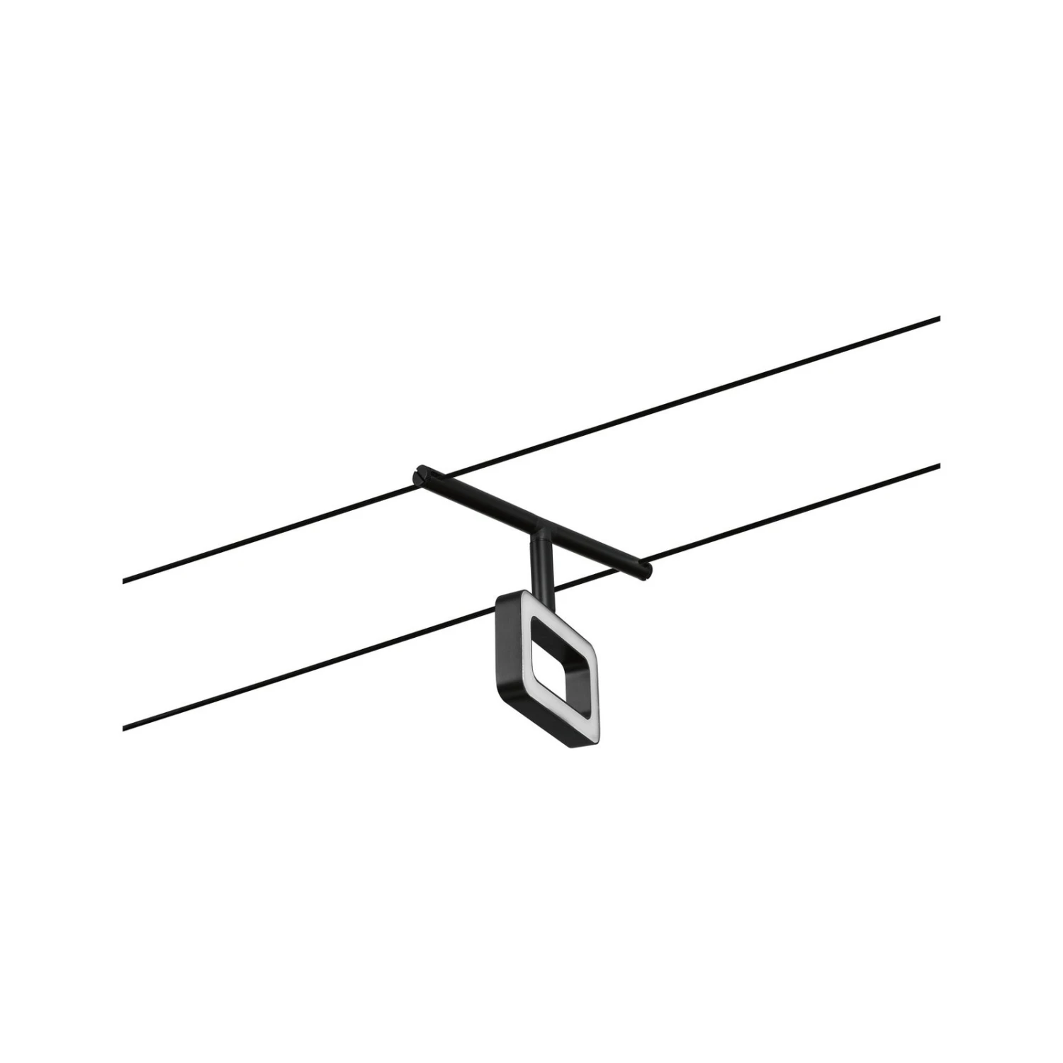 Paulmann Frame LED-Seilsystem 5fl. Schwarz Matt 9 Paulmann Frame LED-Seilsystem 5fl. Schwarz Matt – Bild 7