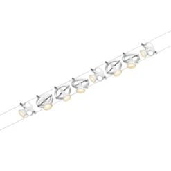 Paulmann Cardan Seilsystem Achtflammig, Weiß Matt -Beleuchtung Rabatte 7602848 2
