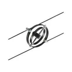 Paulmann Cardan Seilsystem Achtflammig, Schwarz M. 11 Paulmann Cardan Seilsystem Achtflammig, Schwarz M. -Beleuchtung Rabatte 7602849 3