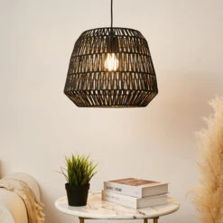 Pauleen Timber Pearl Hängelampe Mit Geflechtschirm 11 Pauleen Timber Pearl Hängelampe Mit Geflechtschirm -Beleuchtung Rabatte 7602904 1