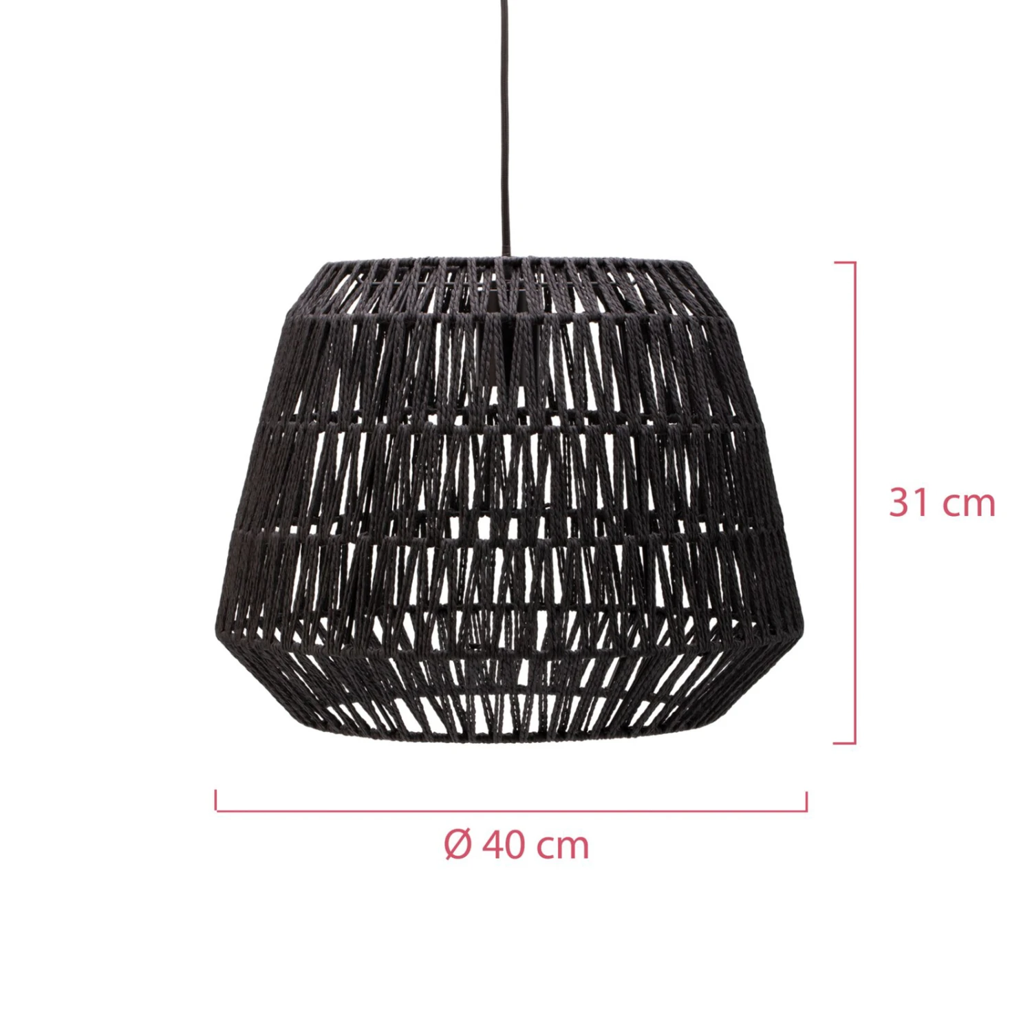 Pauleen Timber Pearl Hängelampe Mit Geflechtschirm 9 Pauleen Timber Pearl Hängelampe Mit Geflechtschirm – Bild 7