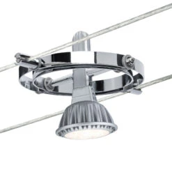 Paulmann Cardan Seilsystem 4fl. Chrom Matt/chrom 14 Paulmann Cardan Seilsystem 4fl. Chrom Matt/chrom -Beleuchtung Rabatte 7602920 4