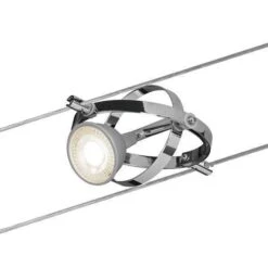 Paulmann Cardan Seilsystem 8fl. Chrom Matt/chrom 11 Paulmann Cardan Seilsystem 8fl. Chrom Matt/chrom -Beleuchtung Rabatte 7602922 3