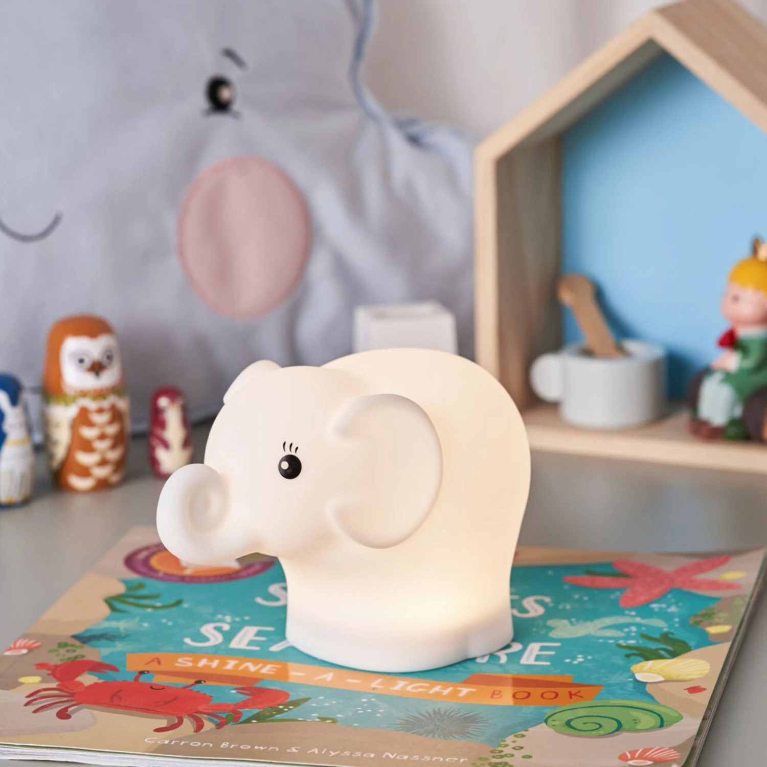 Pauleen Night Elephant LED-Nachtlicht, USB, RGBW 4 Pauleen Night Elephant LED-Nachtlicht, USB, RGBW – Bild 2