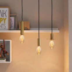 Paulmann LED-Lampe E27 3,5 W Helix 1.800K Gold 12 Paulmann LED-Lampe E27 3,5 W Helix 1.800K Gold -Beleuchtung Rabatte 7603024 3