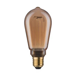 Paulmann LED-Lampe E27 3,5 W Arc 1.800K ST64 Gold -Beleuchtung Rabatte 7603026 1