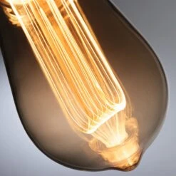 Paulmann LED-Lampe E27 3,5 W Arc 1.800K ST64 Gold -Beleuchtung Rabatte 7603026 2