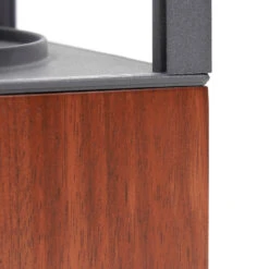 Lindby Jerik Sockelleuchte Mit Teakholz U. Glas -Beleuchtung Rabatte 8032651 5