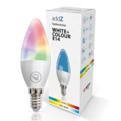 Rademacher AddZ ZigBee E14 4,8W LED-Kerze RGBW -Beleuchtung Rabatte 8038082 4