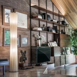 Slamp Bach Stehleuchte, Höhe 184 Cm, Gold -Beleuchtung Rabatte 8503059 3