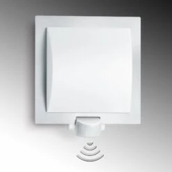 STEINEL L 20 S Außenwandleuchte Sensor, Edelstahl