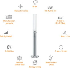 STEINEL GL 60 S Sensor-LED-Wegeleuchte -Beleuchtung Rabatte 8505663 7