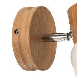 Wandspot Svantje Mit Eichenholz-Details -Beleuchtung Rabatte 8574316 5