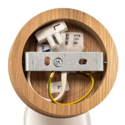 Wandspot Svantje Mit Eichenholz-Details -Beleuchtung Rabatte 8574316 7