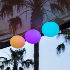 Steuerbare LED-Dekoleuchte Flatball XXS IP68 -Beleuchtung Rabatte 8590034 5