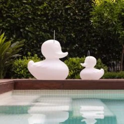 LED-Designleuchte DUCK-DUCK S Für Außen In Weiß -Beleuchtung Rabatte 8590069 3