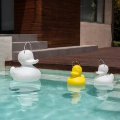 LED-Designleuchte DUCK-DUCK S Für Außen In Weiß -Beleuchtung Rabatte 8590069 8