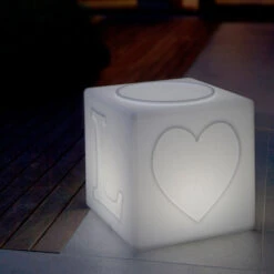 LED-Akkuleuchte The LOVE Lamp, Würfel, RGBW -Beleuchtung Rabatte 8590071 3