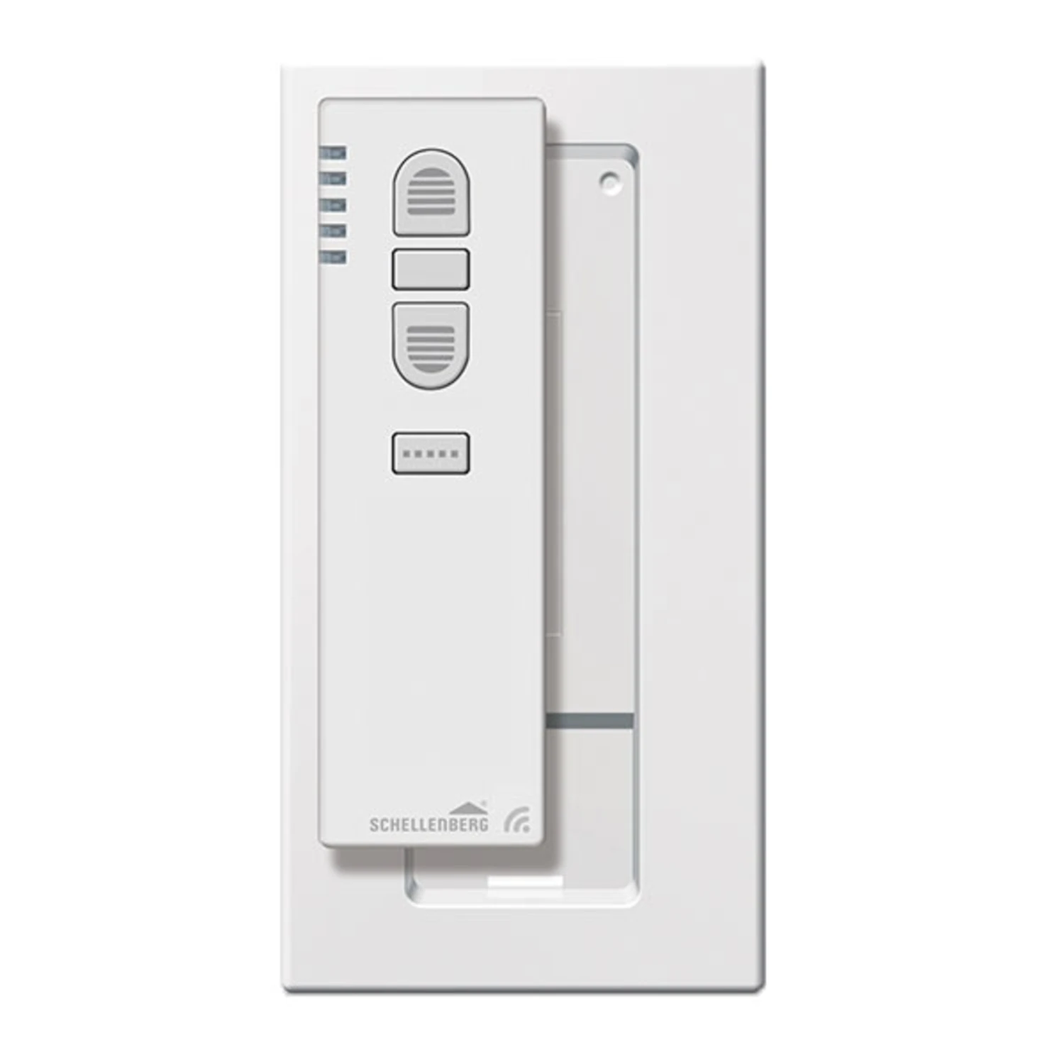 Schellenberg 20016 Funk-Handsender Weiß 5 Kanal 4 Schellenberg 20016 Funk-Handsender Weiß 5 Kanal – Bild 2