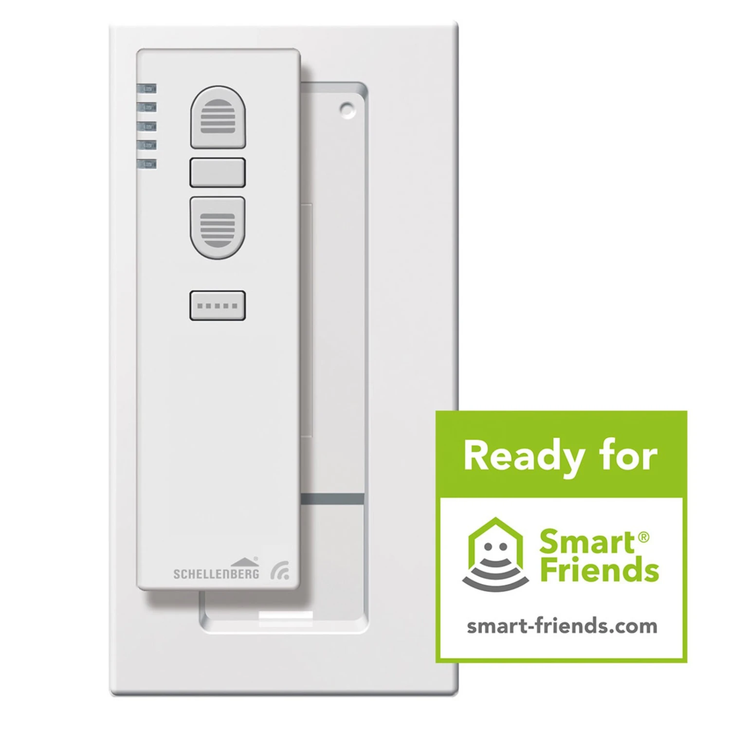 Schellenberg 20016 Funk-Handsender Weiß 5 Kanal 3 Schellenberg 20016 Funk-Handsender Weiß 5 Kanal