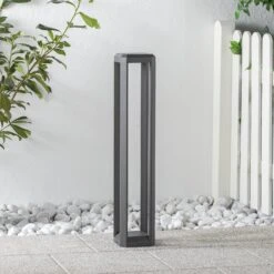 LED-Wegeleuchte Logone - 80 Cm Hoch -Beleuchtung Rabatte 9005601 1