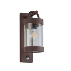 Außenwandlampe Sambesi, Bewegungssensor, Rost -Beleuchtung Rabatte 9011147 2