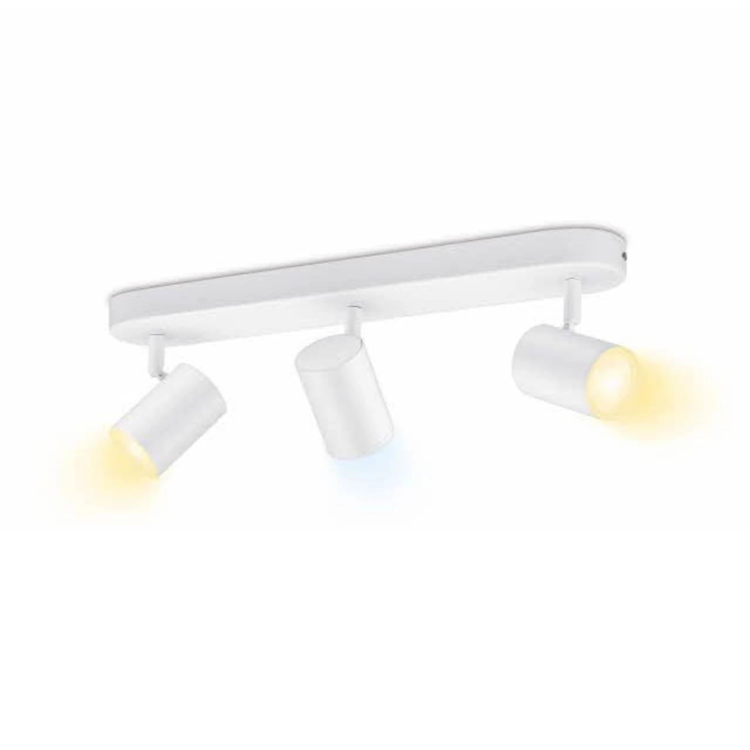 WiZ Imageo LED-Spot 3-flg. 2.700-6.500 K, Weiß 3 WiZ Imageo LED-Spot 3-flg. 2.700-6.500 K, Weiß