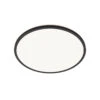 WiZ SuperSlim LED-Deckenleuchte CCT Ø24cm Schwarz