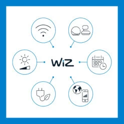 WiZ SuperSlim LED-Deckenleuchte CCT Ø24cm Schwarz 11 WiZ SuperSlim LED-Deckenleuchte CCT Ø24cm Schwarz -Beleuchtung Rabatte 9038157 3