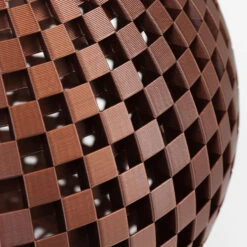 Stehleuchte Flechtwerk, Kugel, Kupfer -Beleuchtung Rabatte 9039021 4