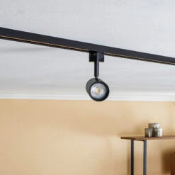 Prios Jorell 1-Phasen-Schienenstrahler, Schwarz -Beleuchtung Rabatte 9054011 2