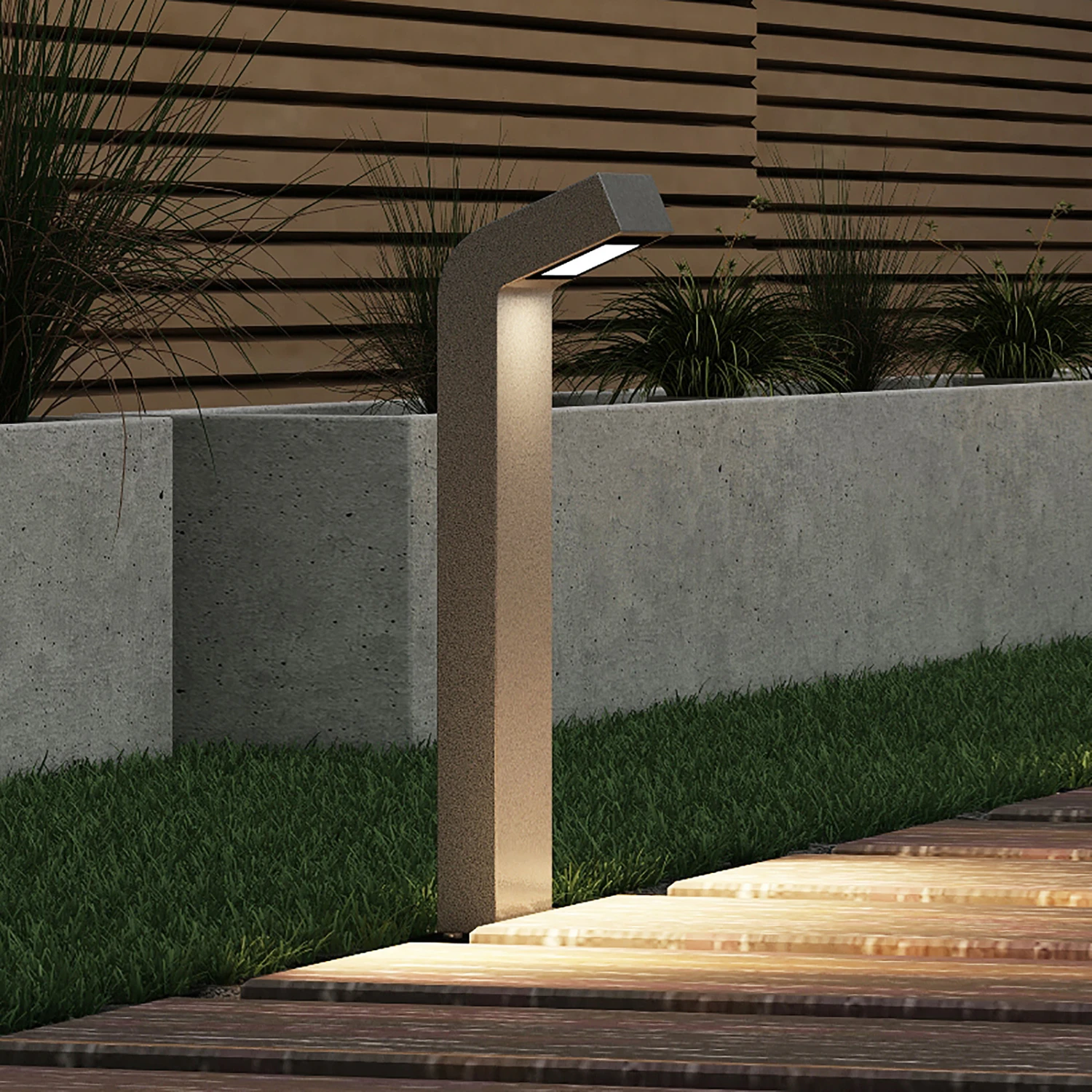 Arcchio LED-Pollerleuchte Vavara, Höhe 70 Cm 3 Arcchio LED-Pollerleuchte Vavara, Höhe 70 Cm